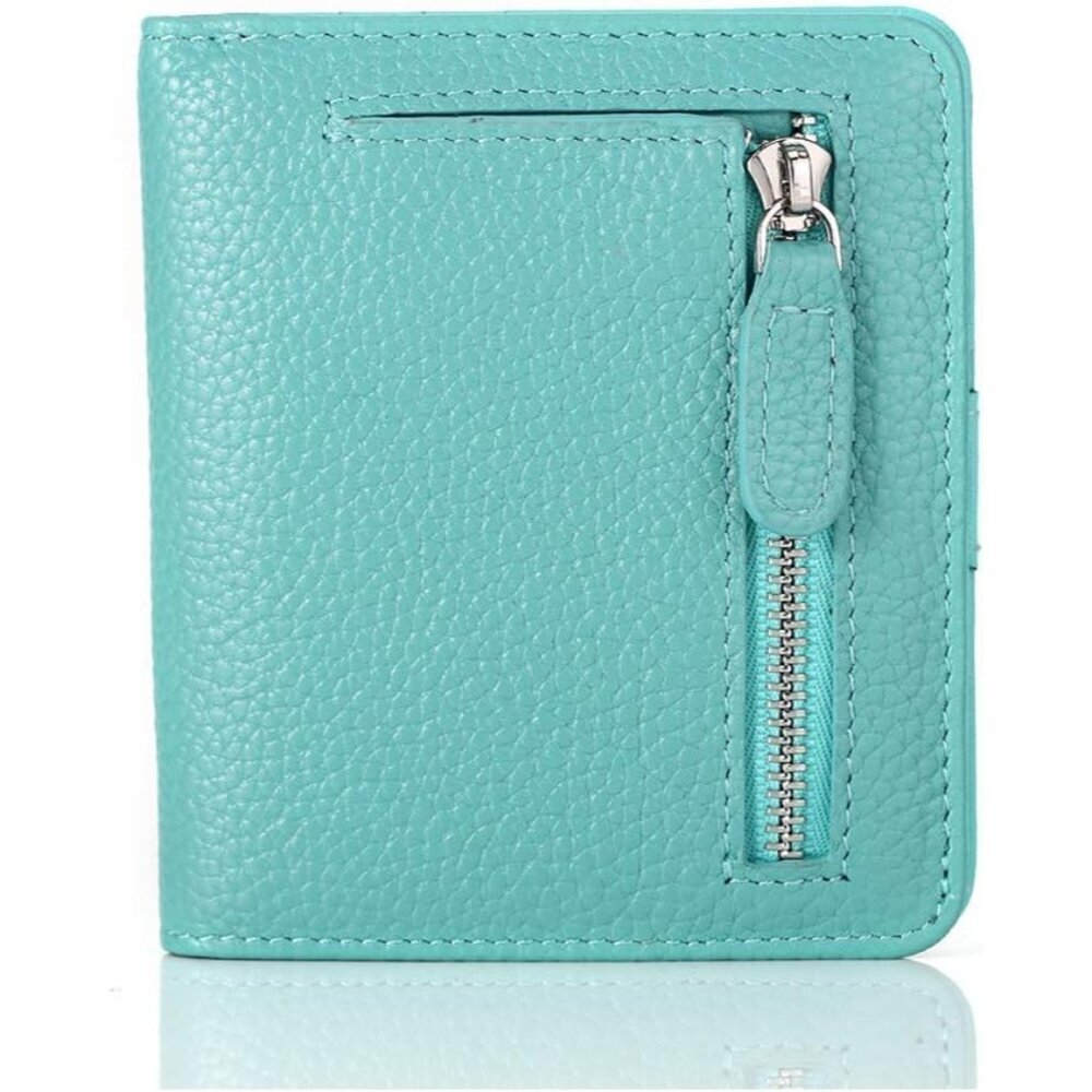 FUNTOR Small Wallets for Women, Ladies Small Compact Bifold Pocket RFID Blocking